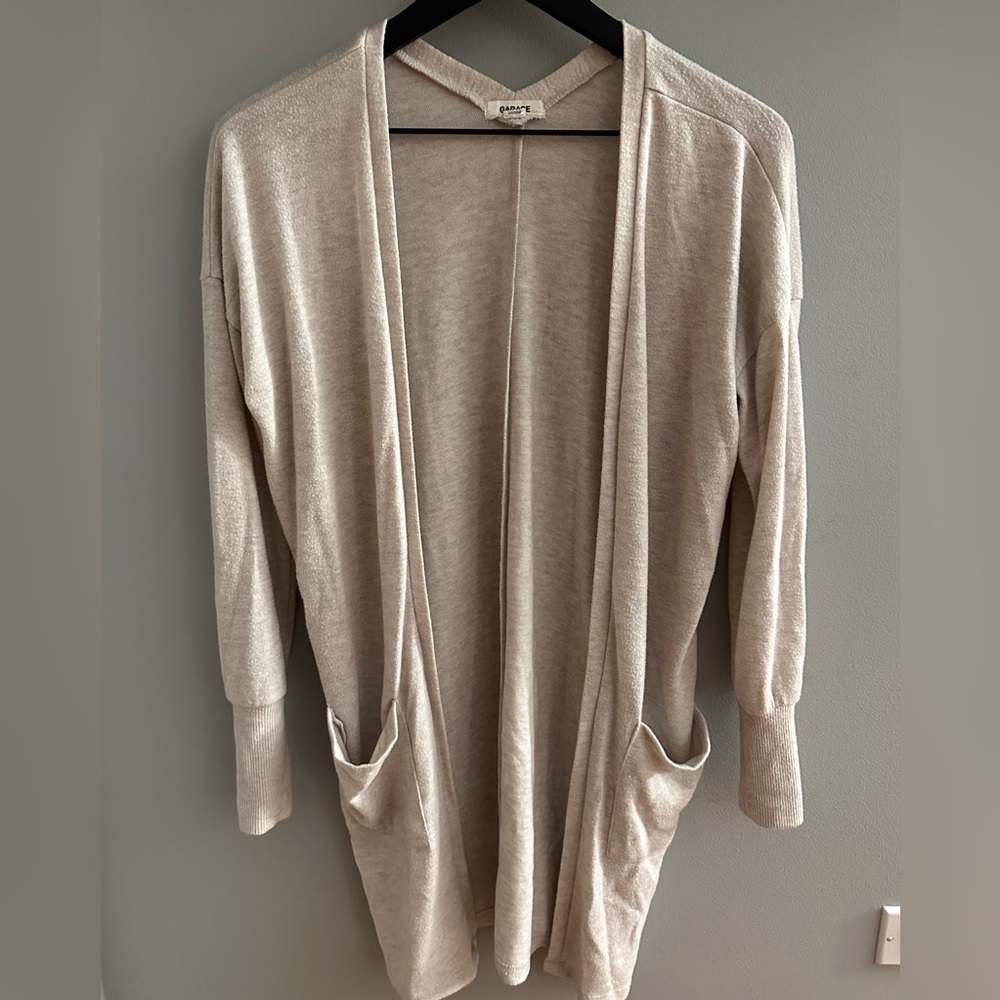 Cream Garage Cardigan (XS)